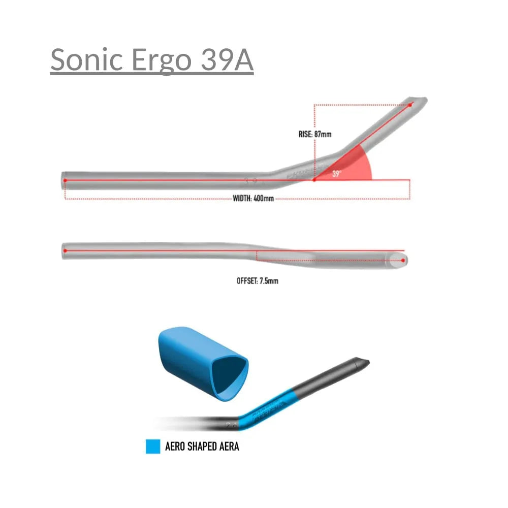 Profile Design Sonic Ergo 39A Triathlon-Lenkeraufsatz