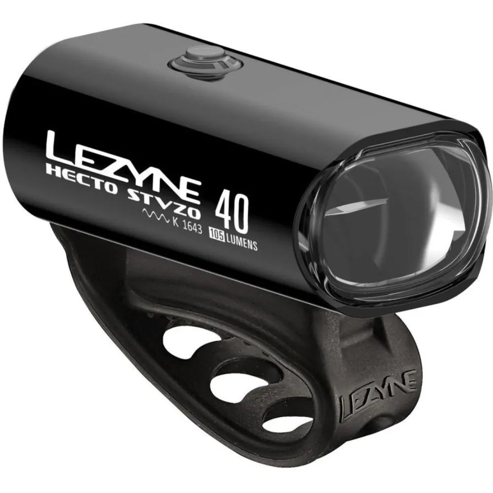 Lezyne LED-Beleuchtungsset Hecto Drive 40 + Femto StVZO (schwarz)