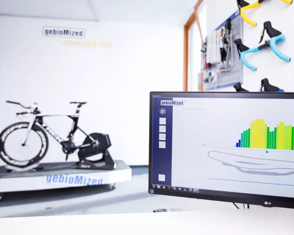 Bikefitting mit gebioMized Technologie bei Trionik in Hamburg